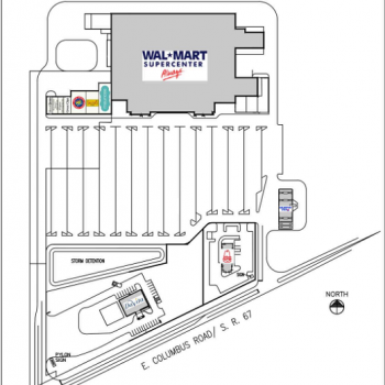 Plan of mall Kenton Ridge