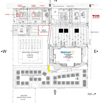 Plan of mall Killeen Crossing