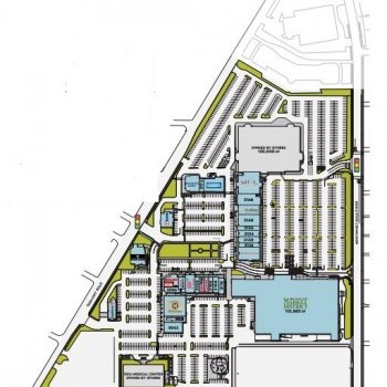 Plan of mall Kingsdale Shopping Center