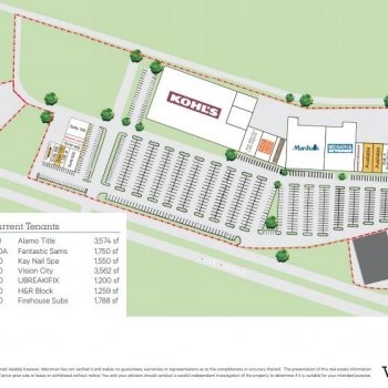 Plan of mall Lake Worth Marketplace