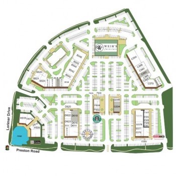 Plan of mall Lakeside Market