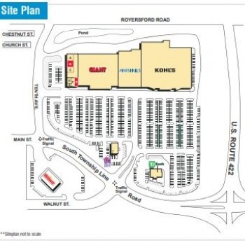 Plan of mall Lakeview Shopping Centre