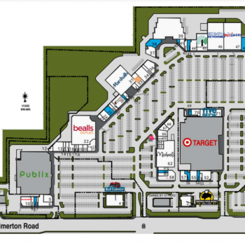 Plan of mall Largo Mall