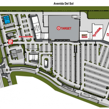 Plan of mall Las Tiendas Plaza