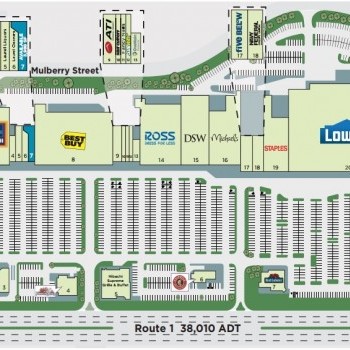 Plan of mall Laurel Lakes Centre