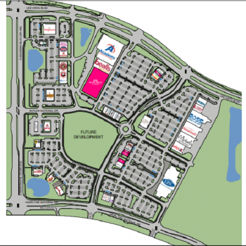 Plan of mall Lee Vista Promande