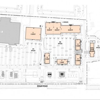 Plan of mall Legacy Square