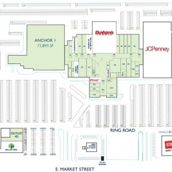 Plan of mall Logansport Mall