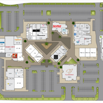 Plan of mall Long Beach Marketplace