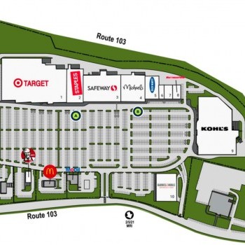 Plan of mall Long Gate shopping center