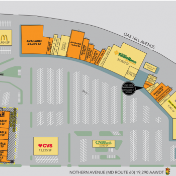 Plan of mall Longmeadow Shopping Center