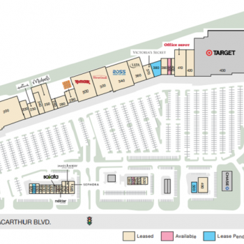 Plan of mall MacArthur Park