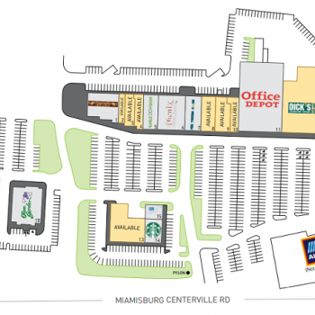 Plan of mall Mad River Station
