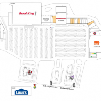 Plan of mall Magnolia Plaza