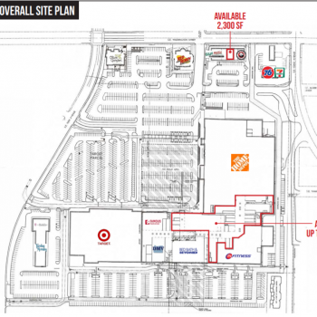Plan of mall Mall 205