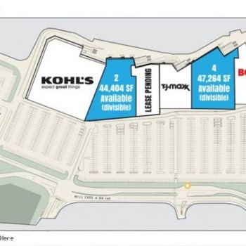 Plan of mall Mall at Mill Creek
