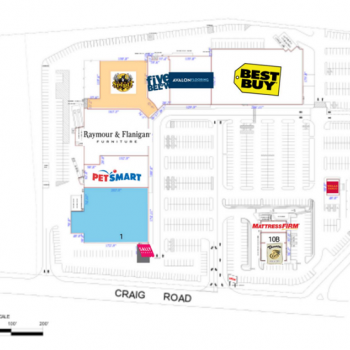 Plan of mall Manalapan Commons