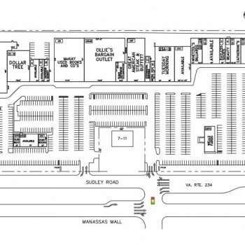 Plan of mall Manaport Plaza