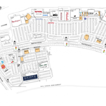 Plan of mall Mansell Crossing