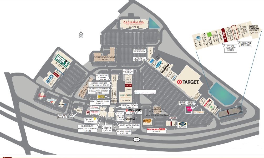 Market Heights store list, hours, (location Harker Heights, Texas