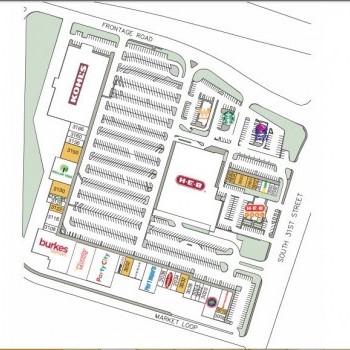 Plan of mall Market Place