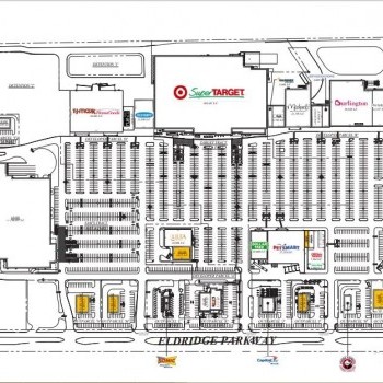 Plan of mall Market Square at Eldridge Parkway