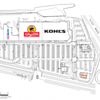 Plan of mall Marlton Commons