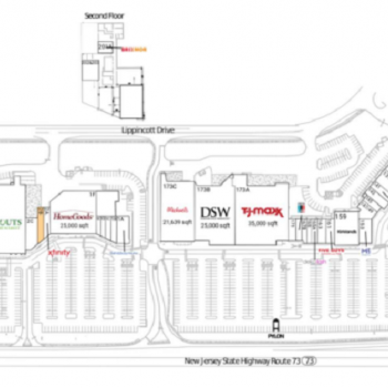 Plan of mall Marlton Crossing