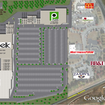 Plan of mall McIntosh Plaza