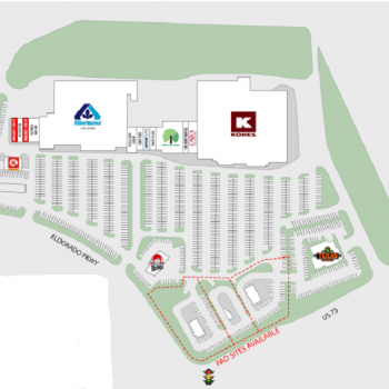 Plan of mall McKinney Marketplace
