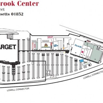 Plan of mall Meadow Brook Center