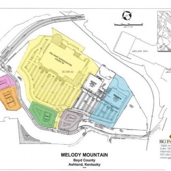 Plan of mall Melody Mountain