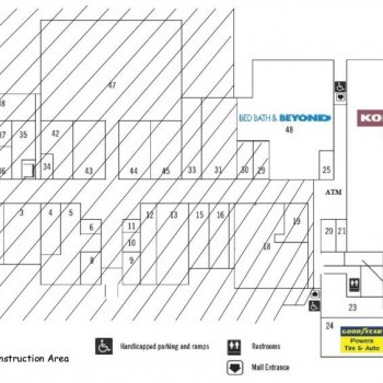 Plan of mall Memorial Mall