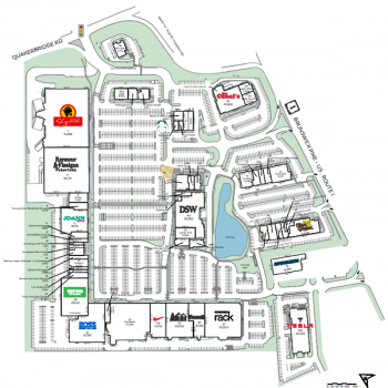 Plan of mall Mercer Mall Shopping Center