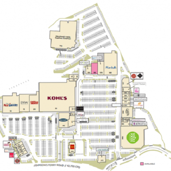 Plan of mall Merchant's Walk
