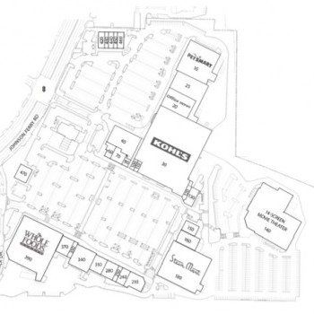 Plan of mall Merchant's Walk