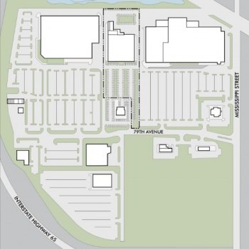 Plan of mall Merrillville Crossing