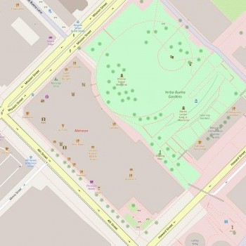 Plan of mall Metreon Shopping Centre