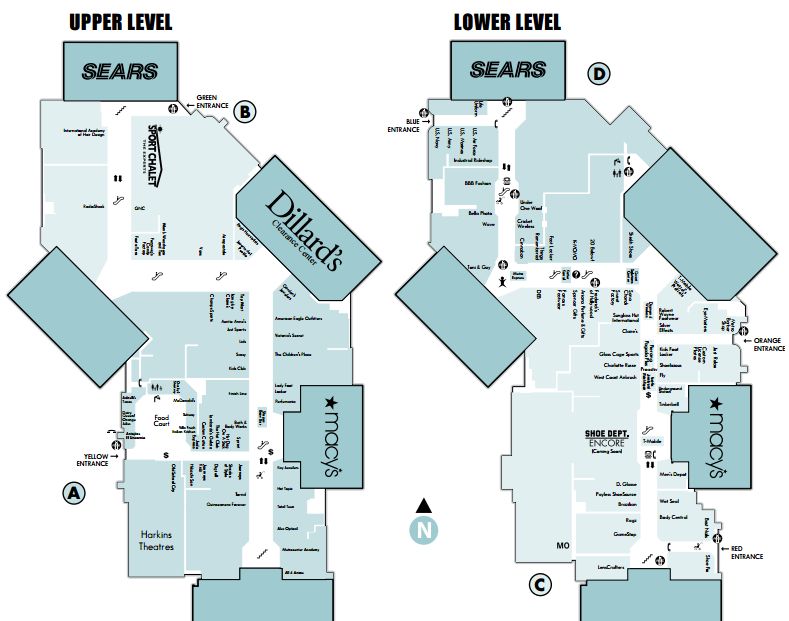 Metrocenter Mall Plan 