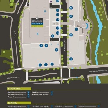 Plan of mall Metropolitan
