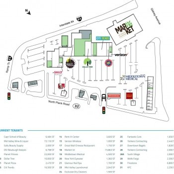 Plan of mall Mid Valley Mall