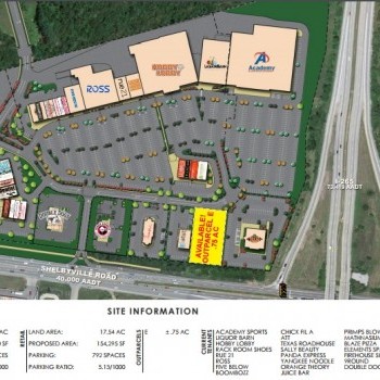 Plan of mall Middletown Commons