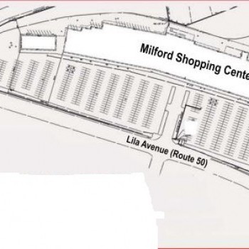 Plan of mall Milford Shopping Center