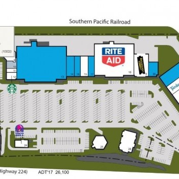Plan of mall Milwaukie Marketplace