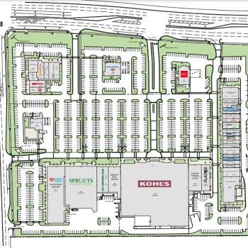 Plan of mall Miramar Square