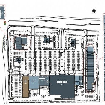 Plan of mall Miramar Square