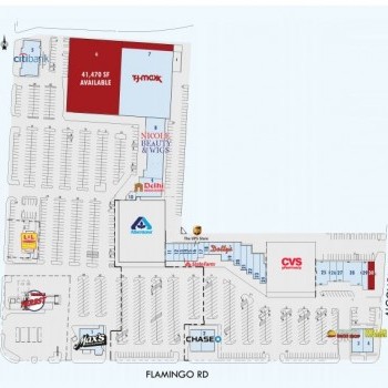 Plan of mall Mission Center