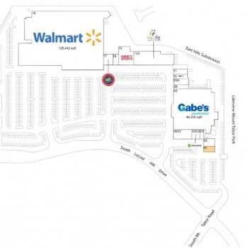 Plan of mall Mist Lake Plaza