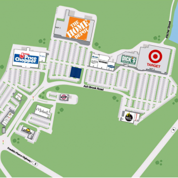 Plan of mall Monadnock Marketplace