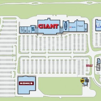 Plan of mall Monroe Marketplace